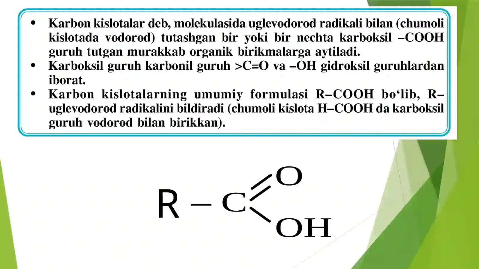 Karbonkislotalar 3
