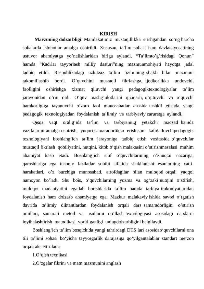 SAVOD O’RGATISH DAVRIDA GAP USTIDA ISHLASH 3