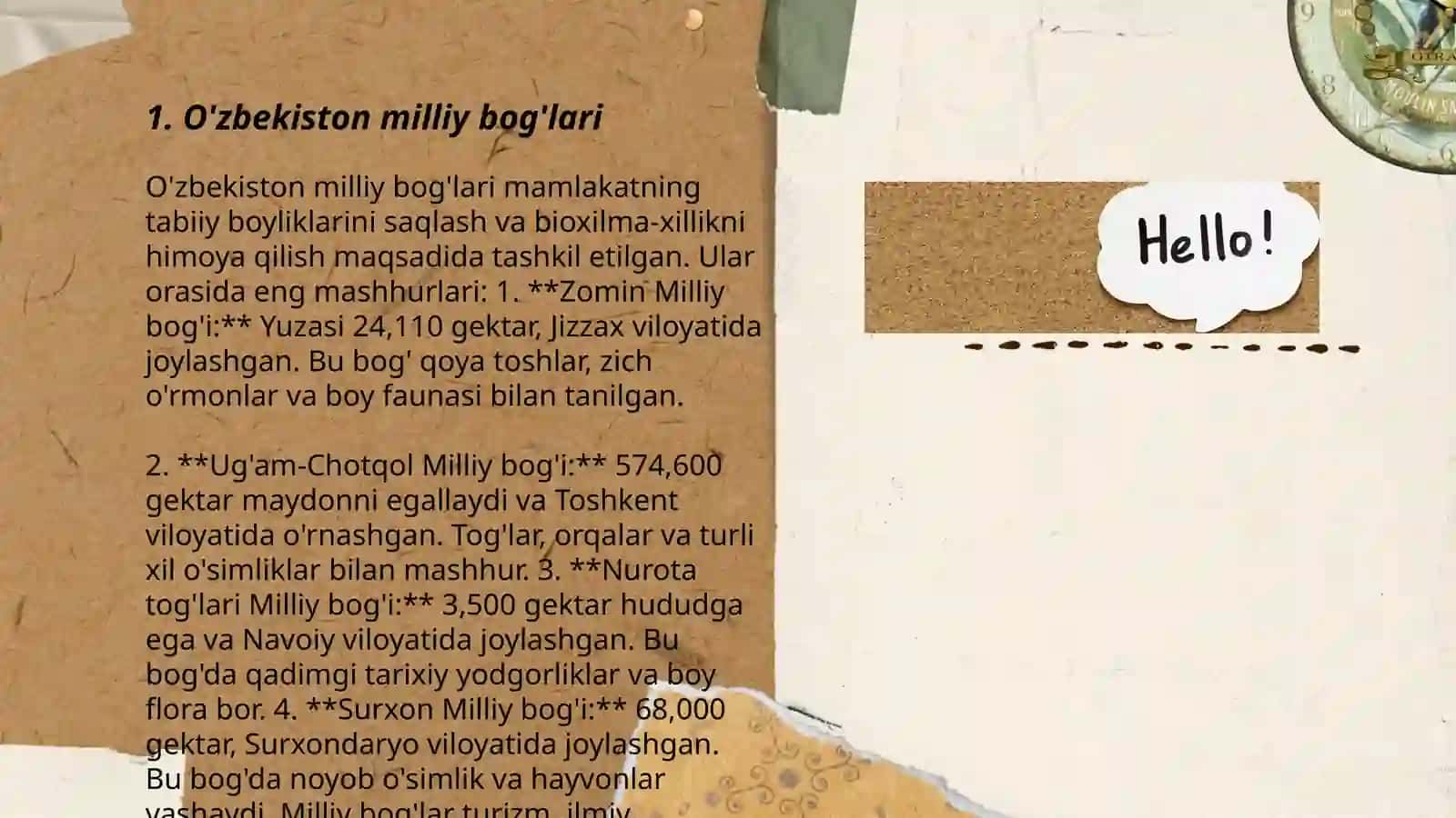 O'zbekiston milliy bog'lari 3