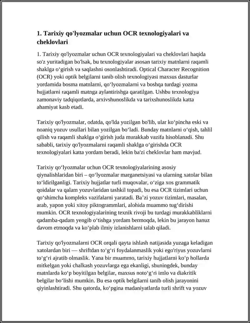 TARIXIY MANBALAR VA MATNLARNI ELEKTRON SHAKLGA ÕGIRISH DASTURLARI 3