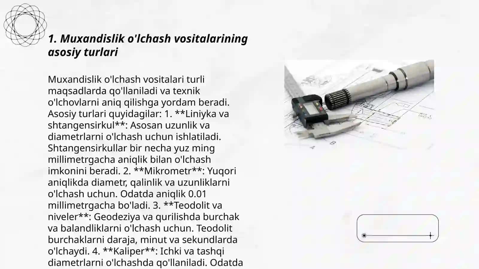 Muxandislik o’lchash vositalarini turini tasdiqlash 3