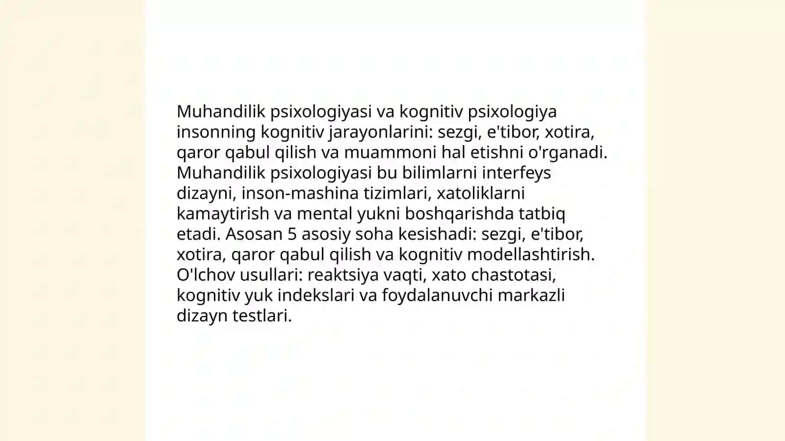 Muhandilik psixologiyasining boshqa fanlar bilan aloqasi 3