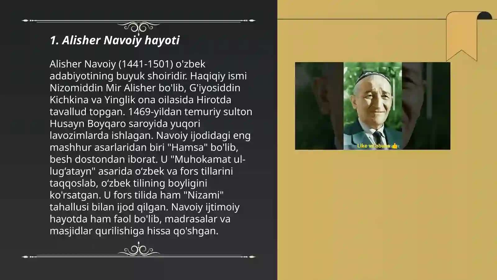 Oʻzbek klassik yozuvchilari 3