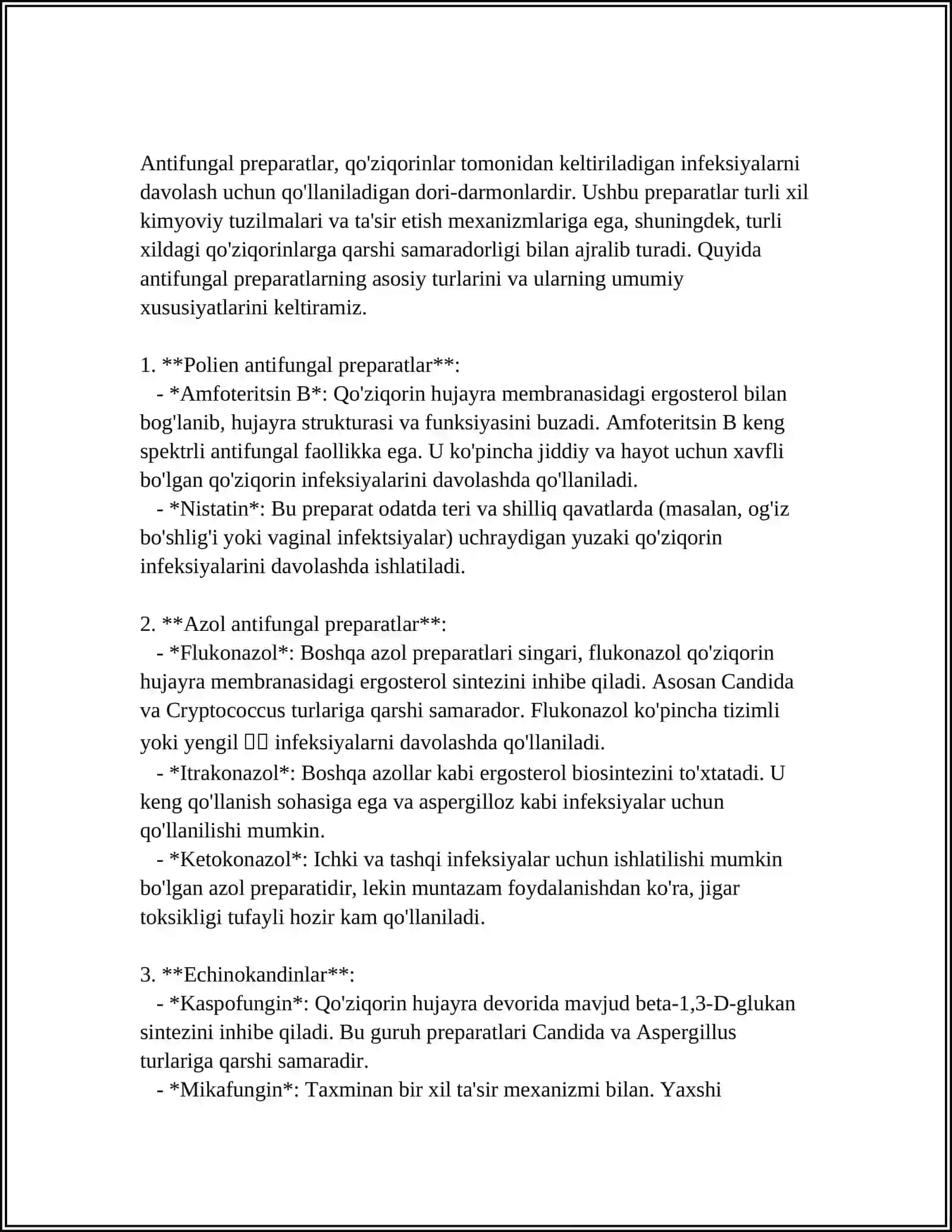 SIL VA ZAMBURUĞLARGA QARSHI DORI VOSITALAR FARMAKOLOGIYASI 3