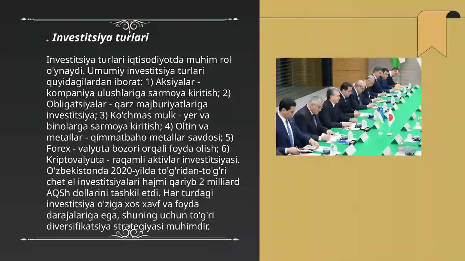 Investitsiyalarning iqtisodiy mazmuni va mohiyati 3