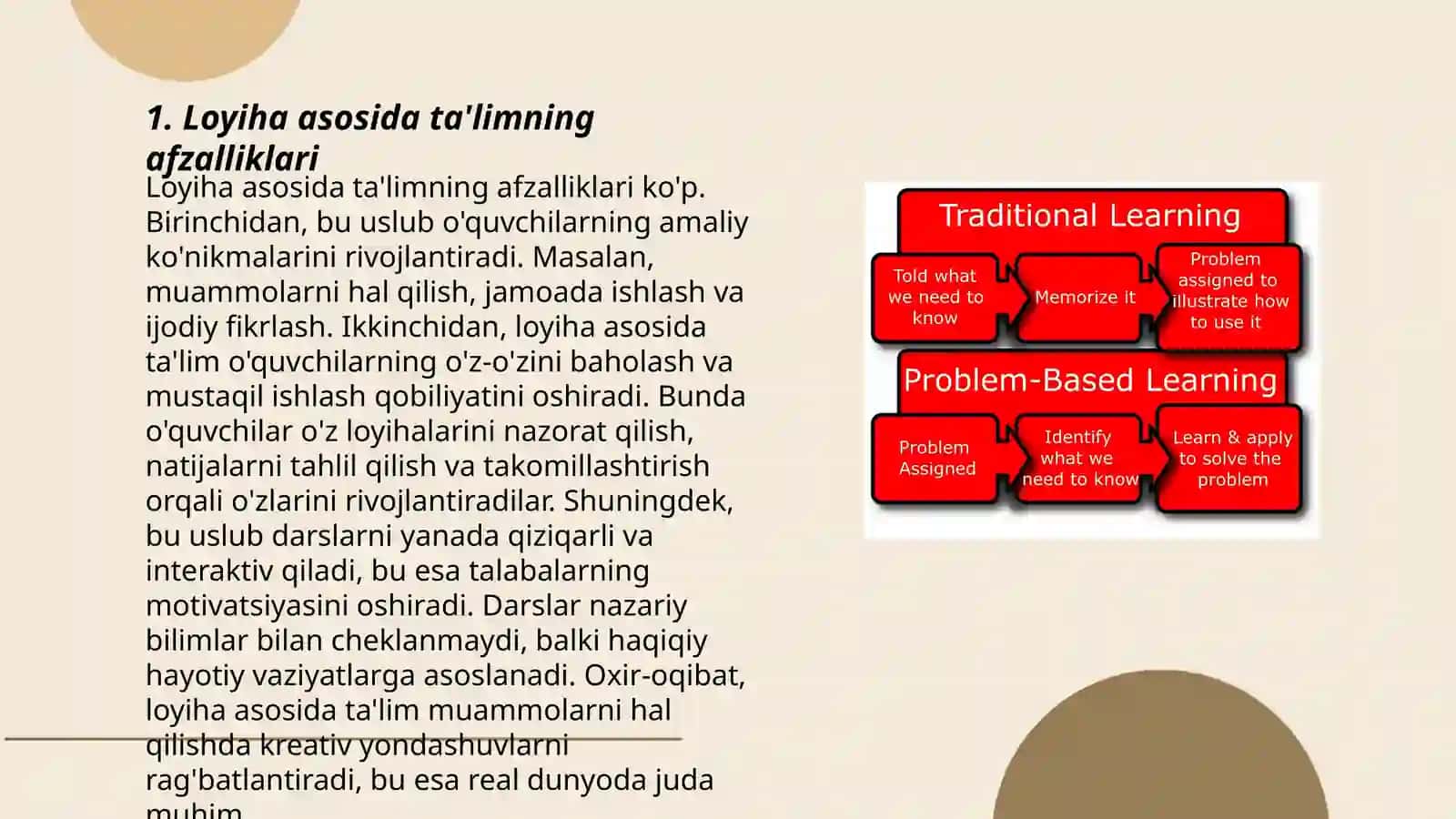 Loyihaga asoslangan ta'lim 3