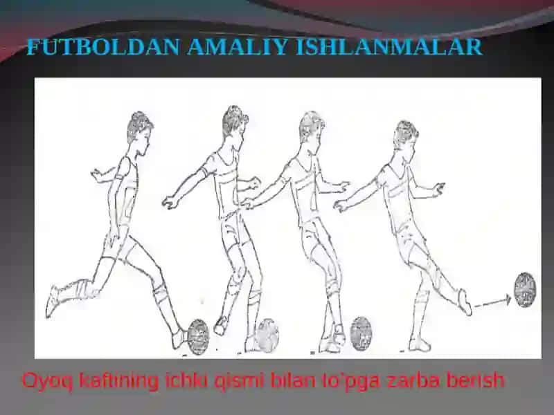 FUTBOL O’YINIDA HARAKATLANISH TEXNIKASINI O’RGATISH 3