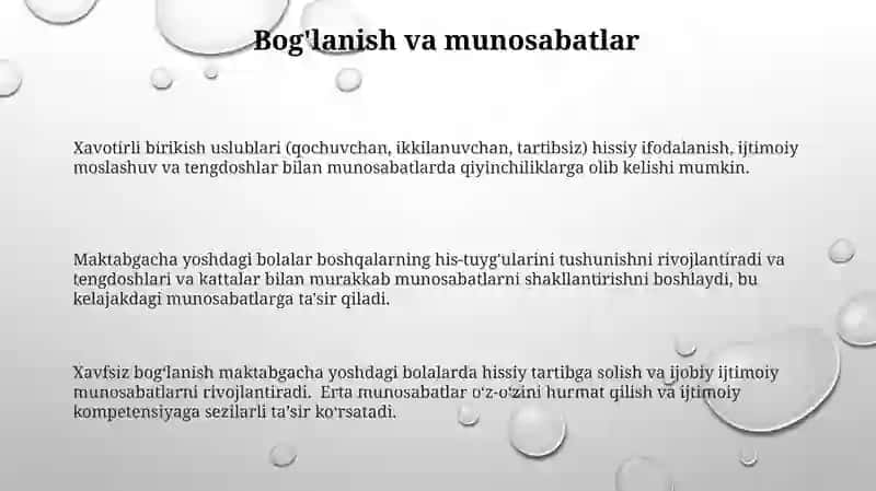 Maktabgacha yosh davrda psixik rivojlanish 3