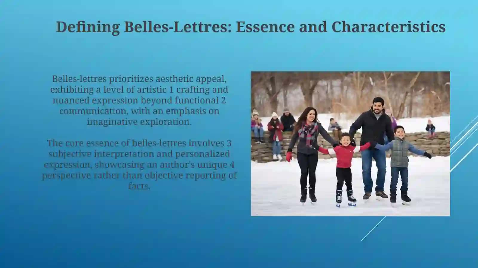 THE BELLES-LETTRES FUNCTIONAL STYLE 3