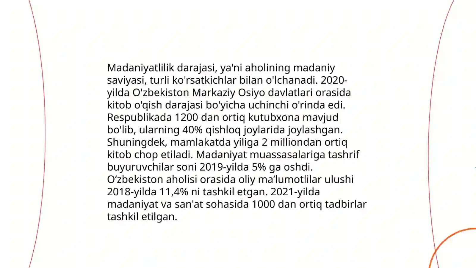 Madaniyatlilik, eʼtiqodlilik va ijtimoiy shaxslilik statistikasi 3