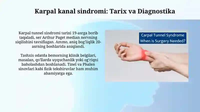 Karpal kanal sindromida jarrohlik amaliyotlari 3