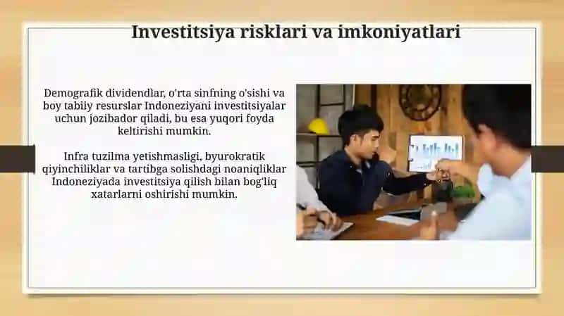 Indoneyiza investitsiya faoliyati tahlili 3
