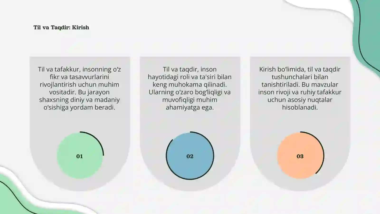 Til va tafakkur 3