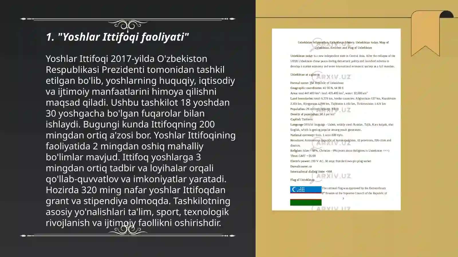 Yoshlar Ittifoqi faoliyati 3