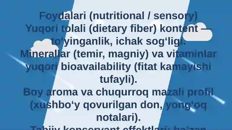 Biologik faol butun don 3
