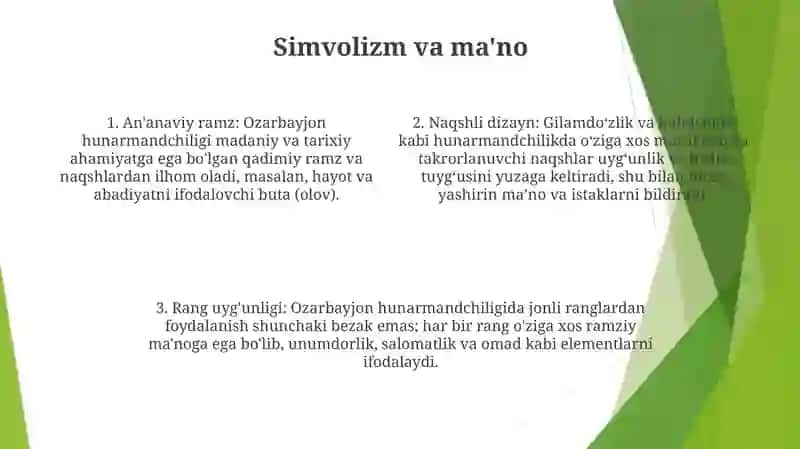 Xalq Hunarmandchiligida Dizaynning O'Ziga Xos Xususiyatlari 3