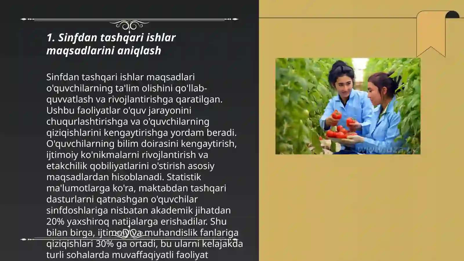Maktab tajriba uchastkaskalarida sinfdan tashqari ishlarni rejalashtirish yoʻllari 3