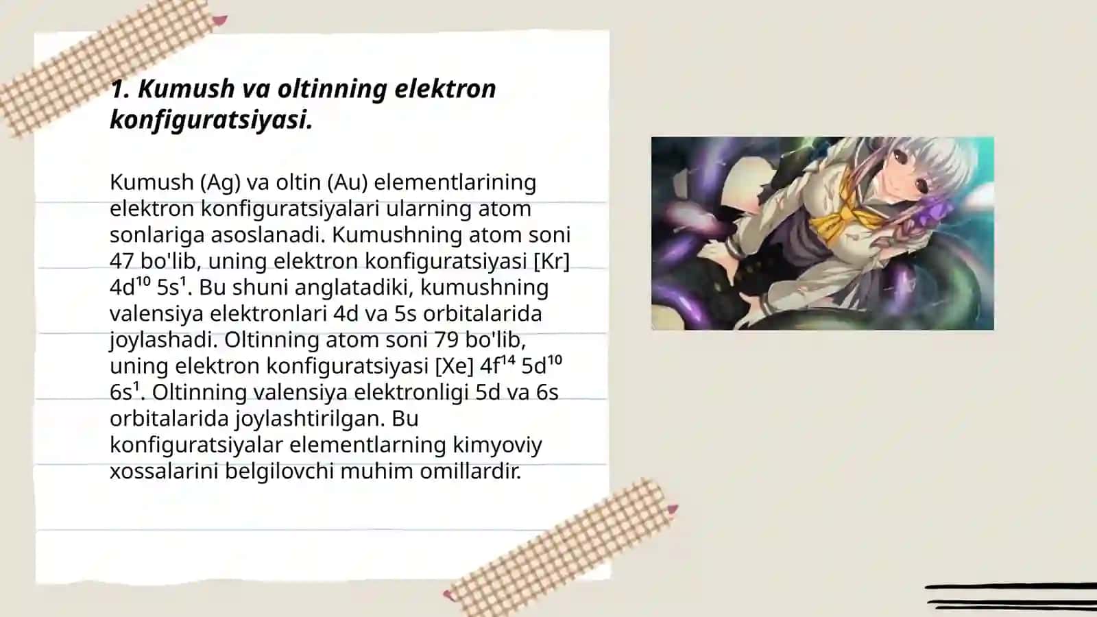 Kumush va Oltinning Oksidlovchilik Xossalari 3