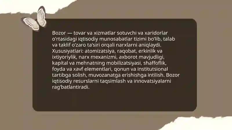 Bozor va uning turlari 3