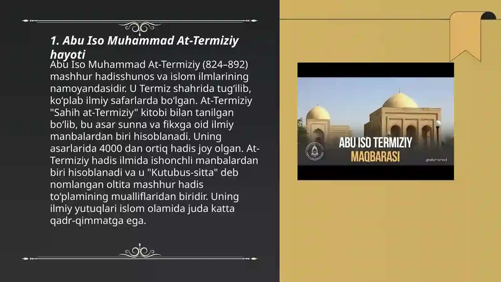Abu Iso Muhammad at-Termiziy 3