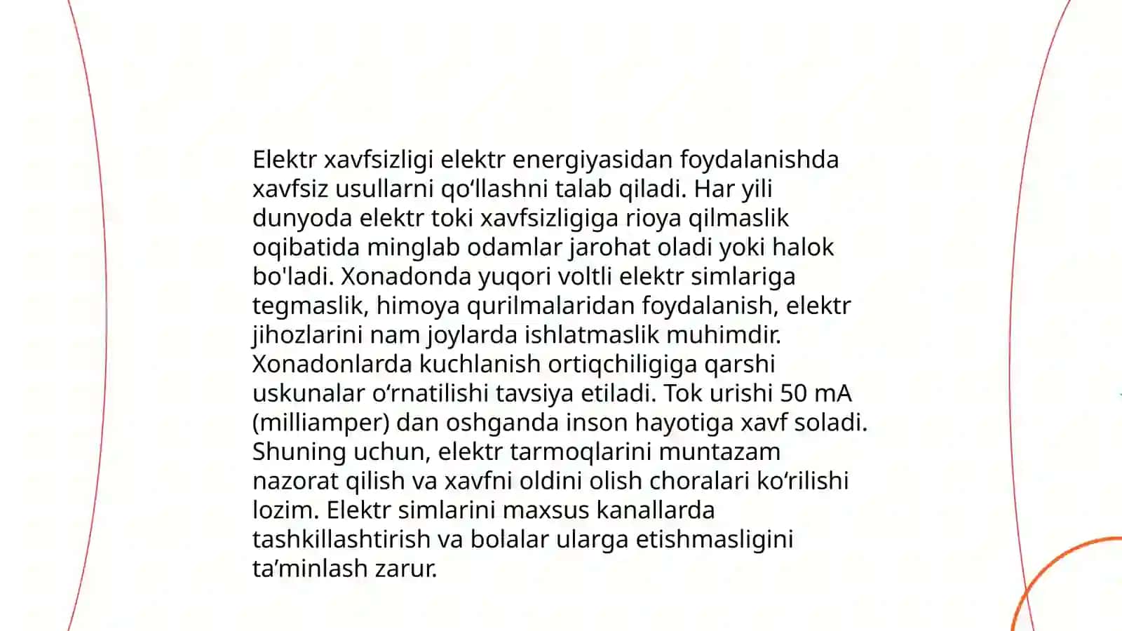 Elektr xavfsizligi 3