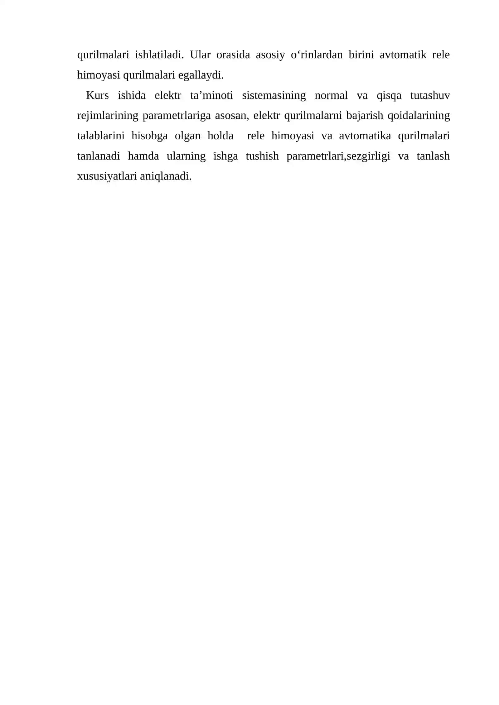 Elektr ta’minoti tarmoqlarida avtomatika va rele himoyasi 3
