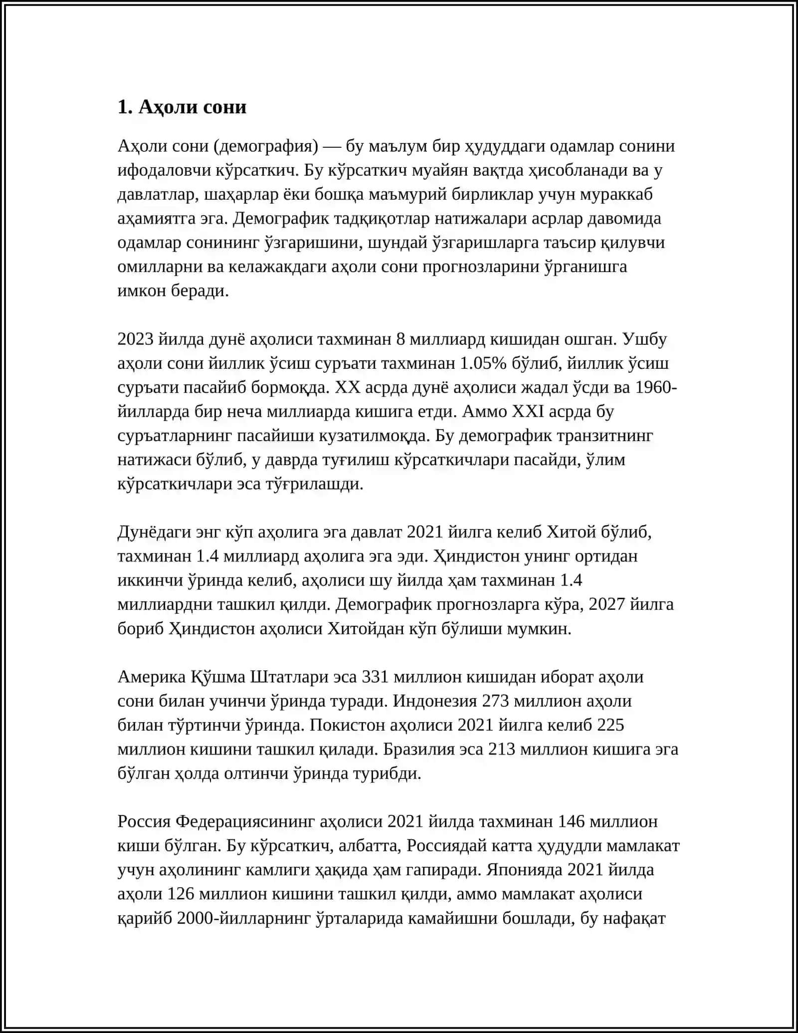 TASVIRIY STATISTIKA KO'RSATKICHLARI 3