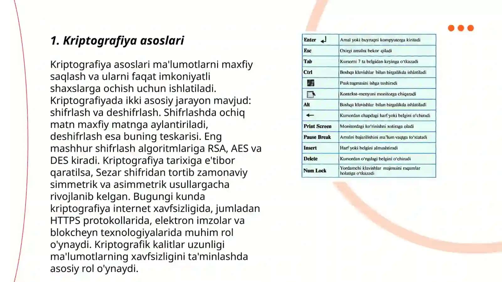 Shifrator va deshifratorni sxema orqali ishlash prinsipini o‘rganish 3