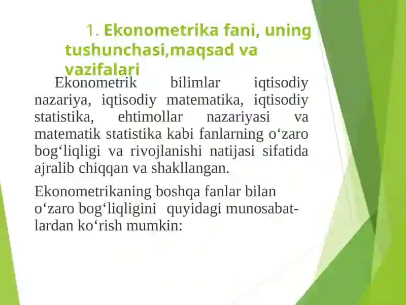 Ekonometrikmodellashtirishasoslari 3