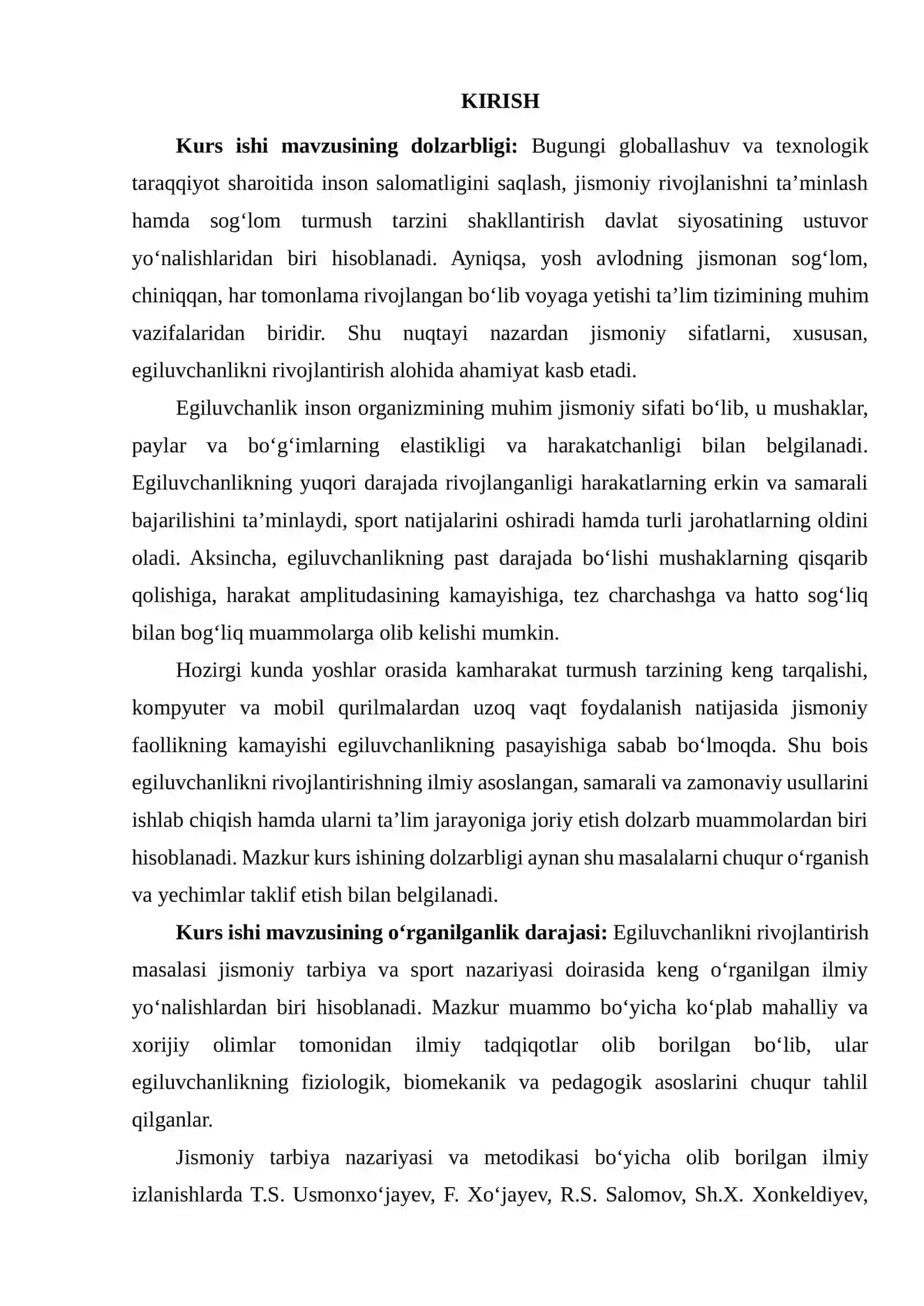 Egiluvchanlik va uni rivojlantirishning usuliyati 3