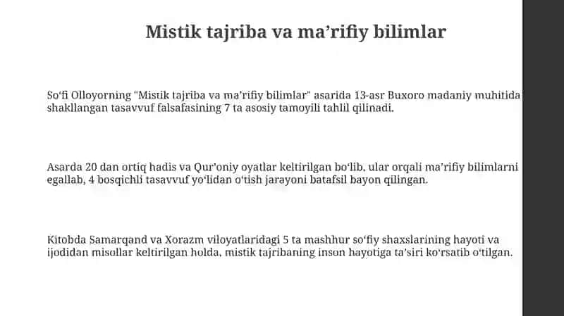 So‘fi Ollohyor risolalarida iymon va ma’rifat targ‘ibi 3