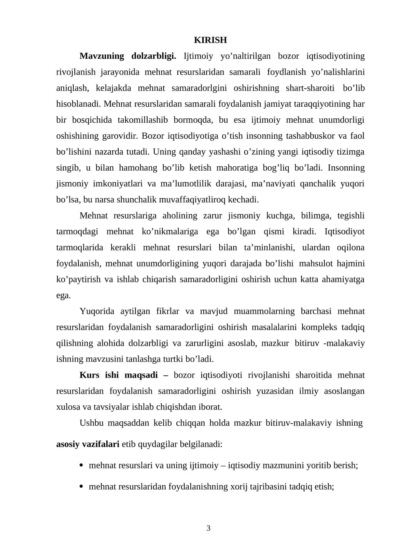 Mehnat bozori va korxonalarda mehnat resurslaridan foydalanish 3