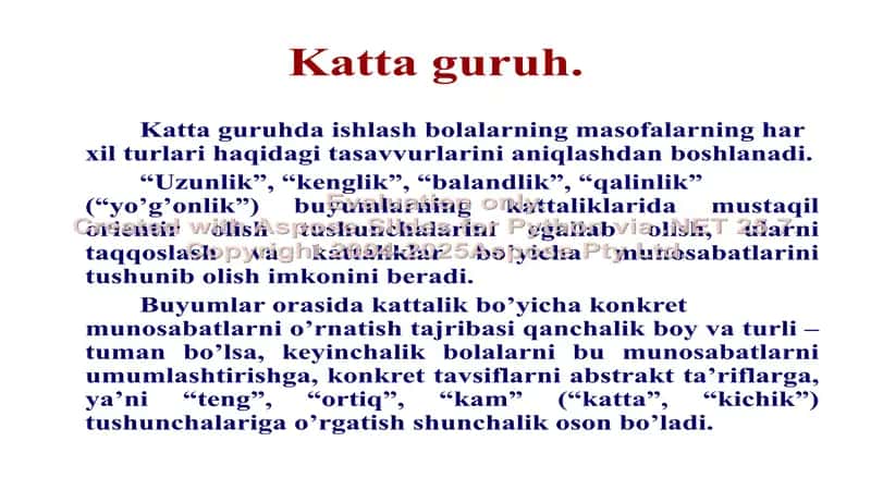 Geometrik figuralarni turli belgilari bo’yicha guruhlash. 3