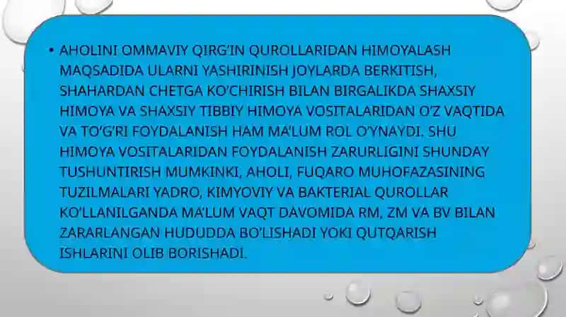 Shaxsiy himoya vositalari.Maxsus himoya vositalari. 3