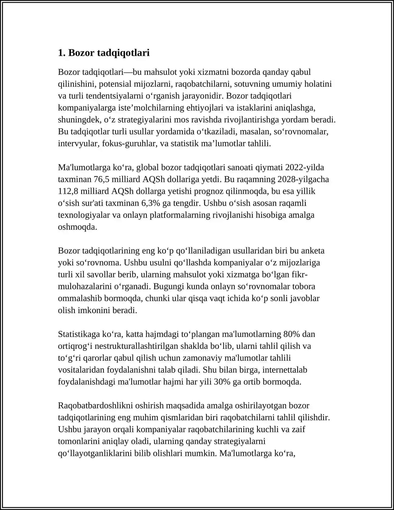 MARKETING FUNKSIYALARI VAZIFALARI VA TAMOILARI 3