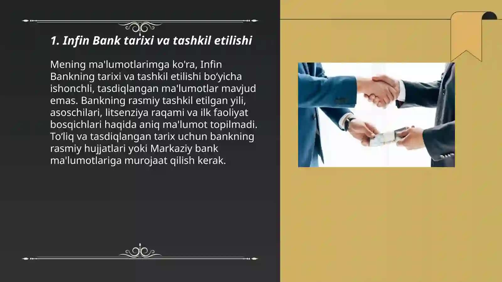 Infin Bank 3