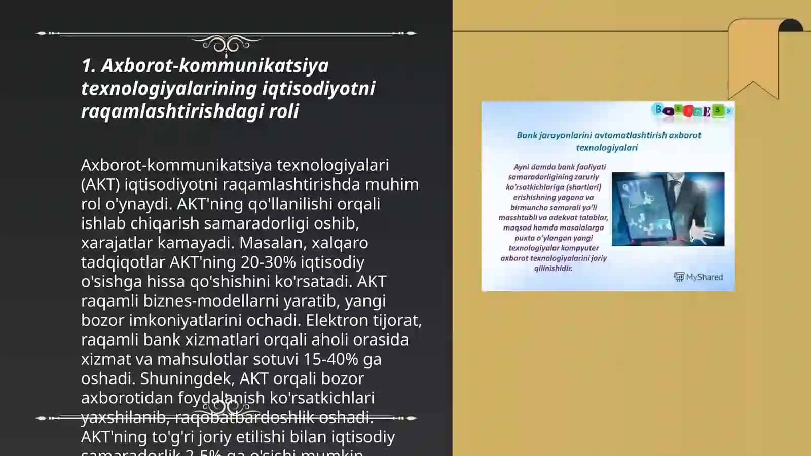 Raqamli iqtisodiyotni rivojlantirishda axborot kommunikatsiya texnologiyalarini o'rni 3