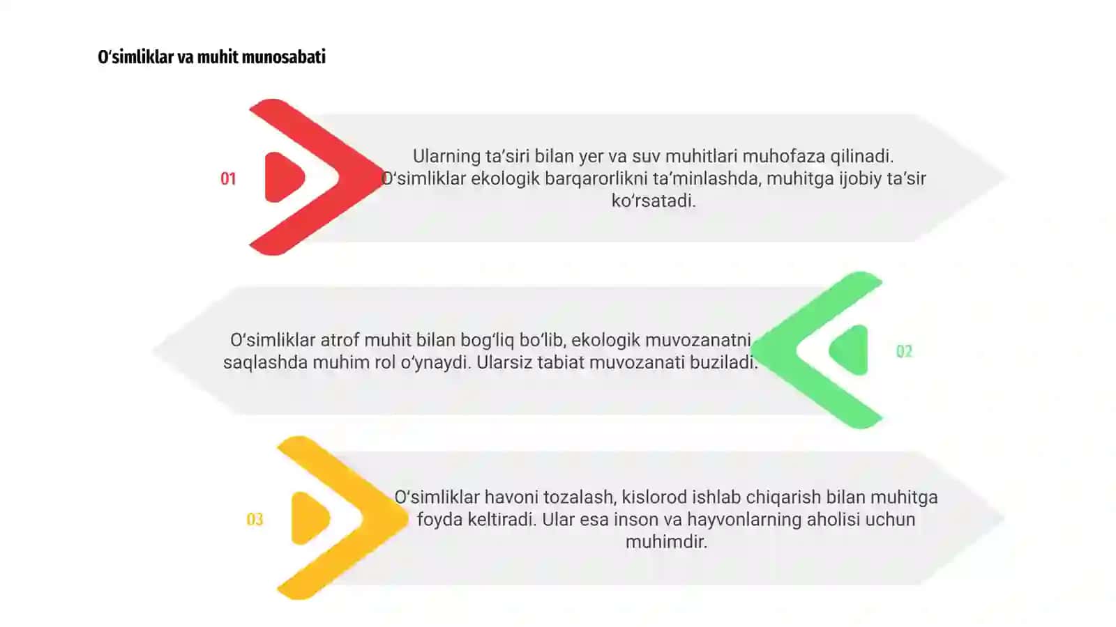 Oʻsimliklarning atrof muhitga taʼsiri 3