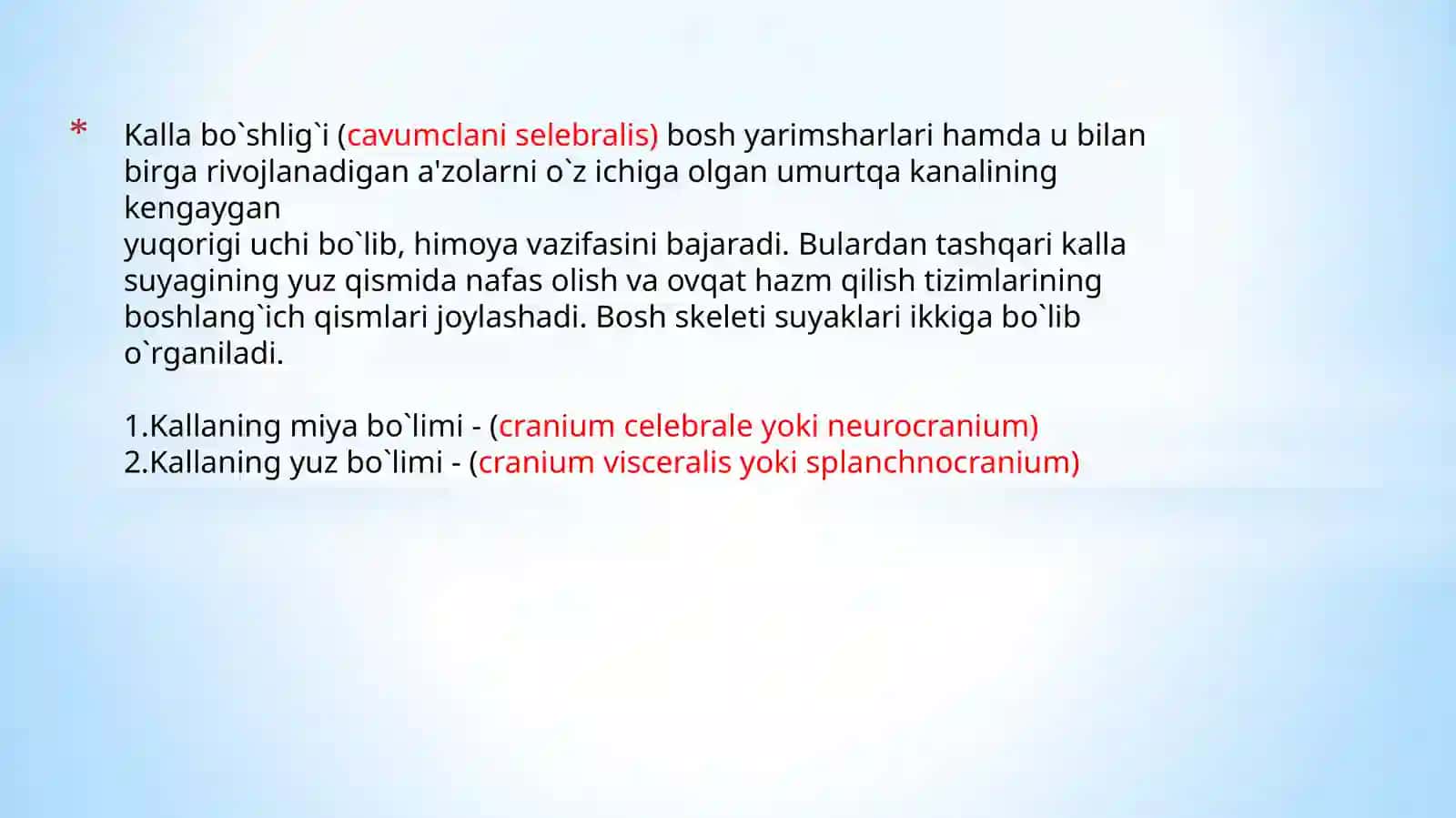 Kallavayuz skletlarini qismlari va tuzulishi 3