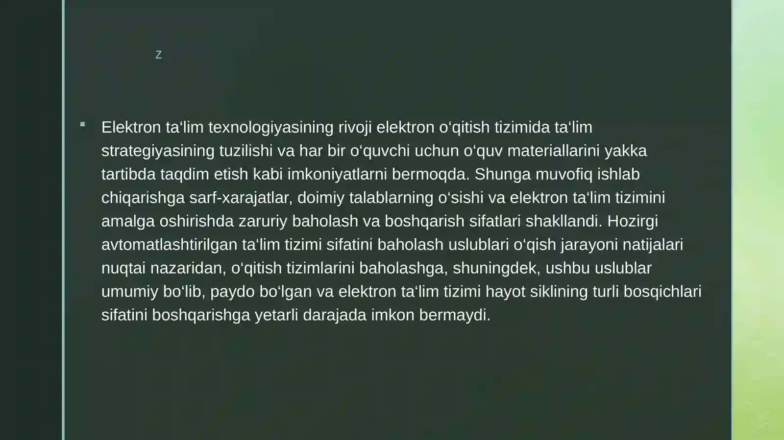 Elektronta’lim bozori rivojlanishi va ta’lim platformasi 3