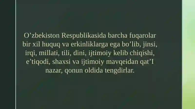 Yangio'zbekistondainsonhaq-huquqlarivaerkinliklarikafolatiniyaratilishi 3