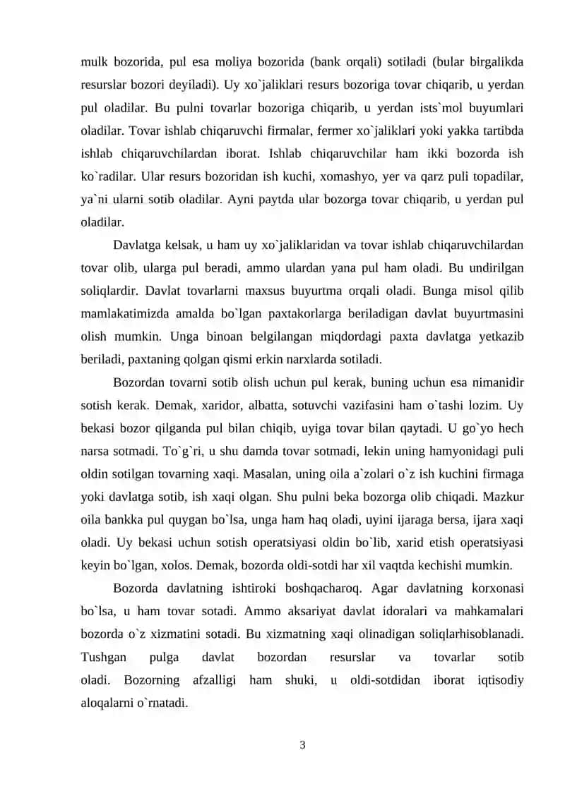 Bozor infratuzilmasi va uning unsurlari 3