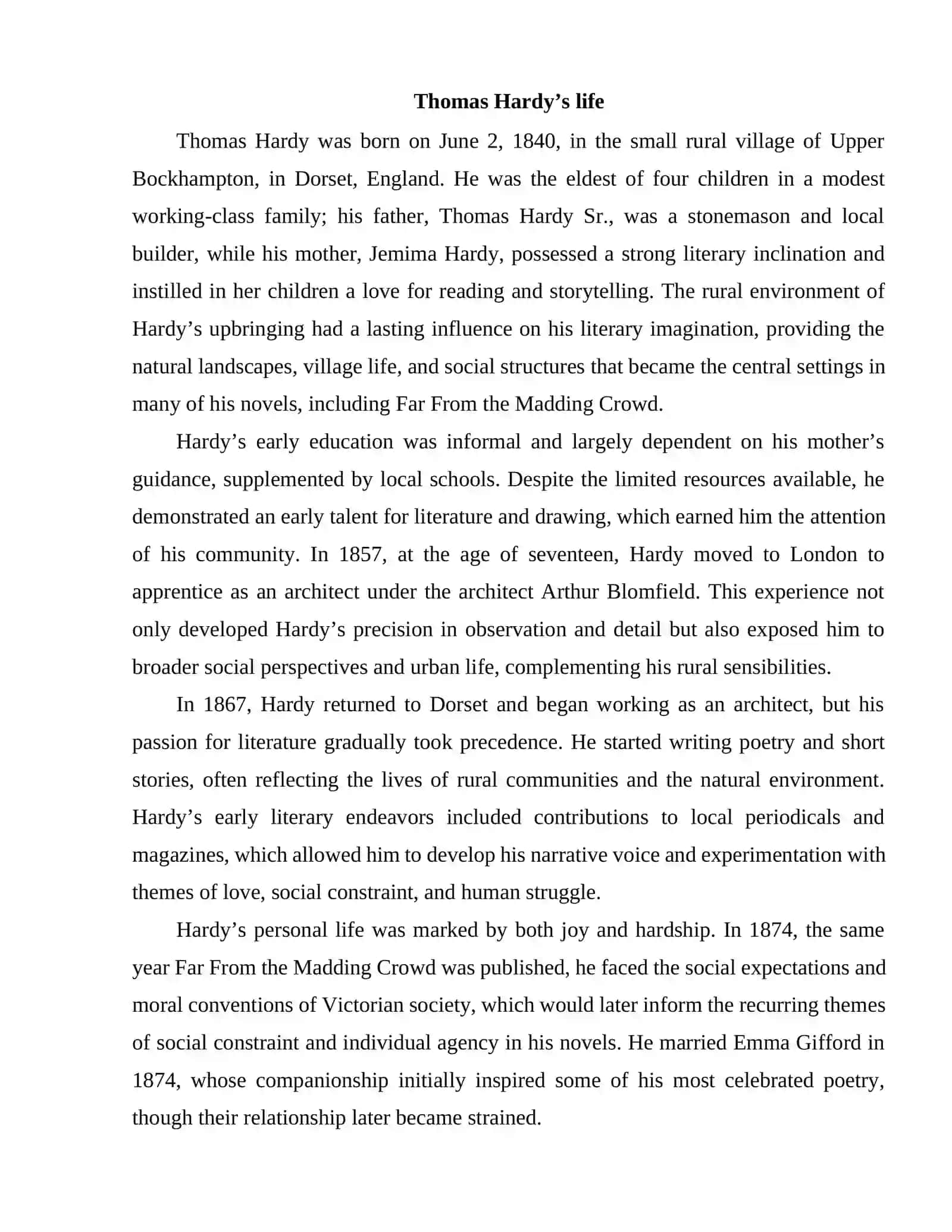 THOMAS HARDY FAR FROM THE MADDING CROWD 3