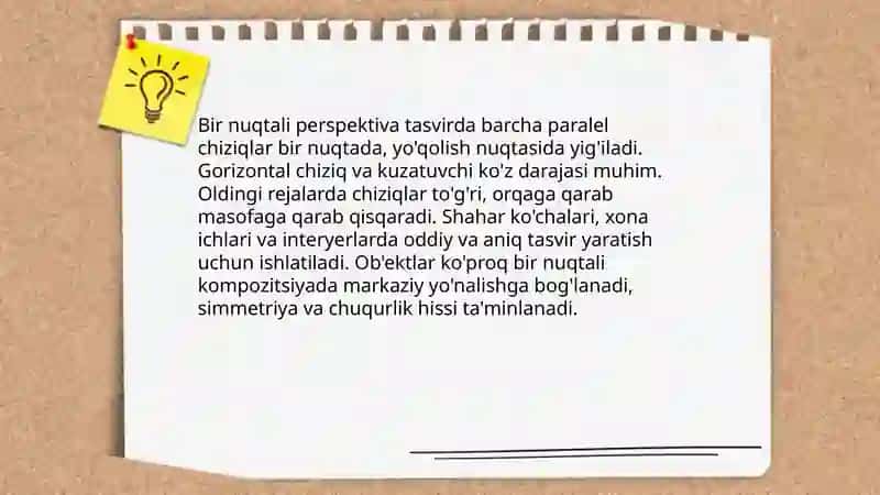 Perspektiva turlari 3