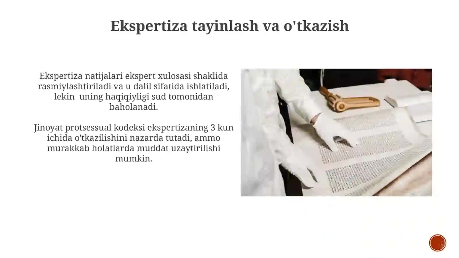 Jinoiy sud jarayoni Uzbekistan Respublikasi jinoiy kodeksi 3