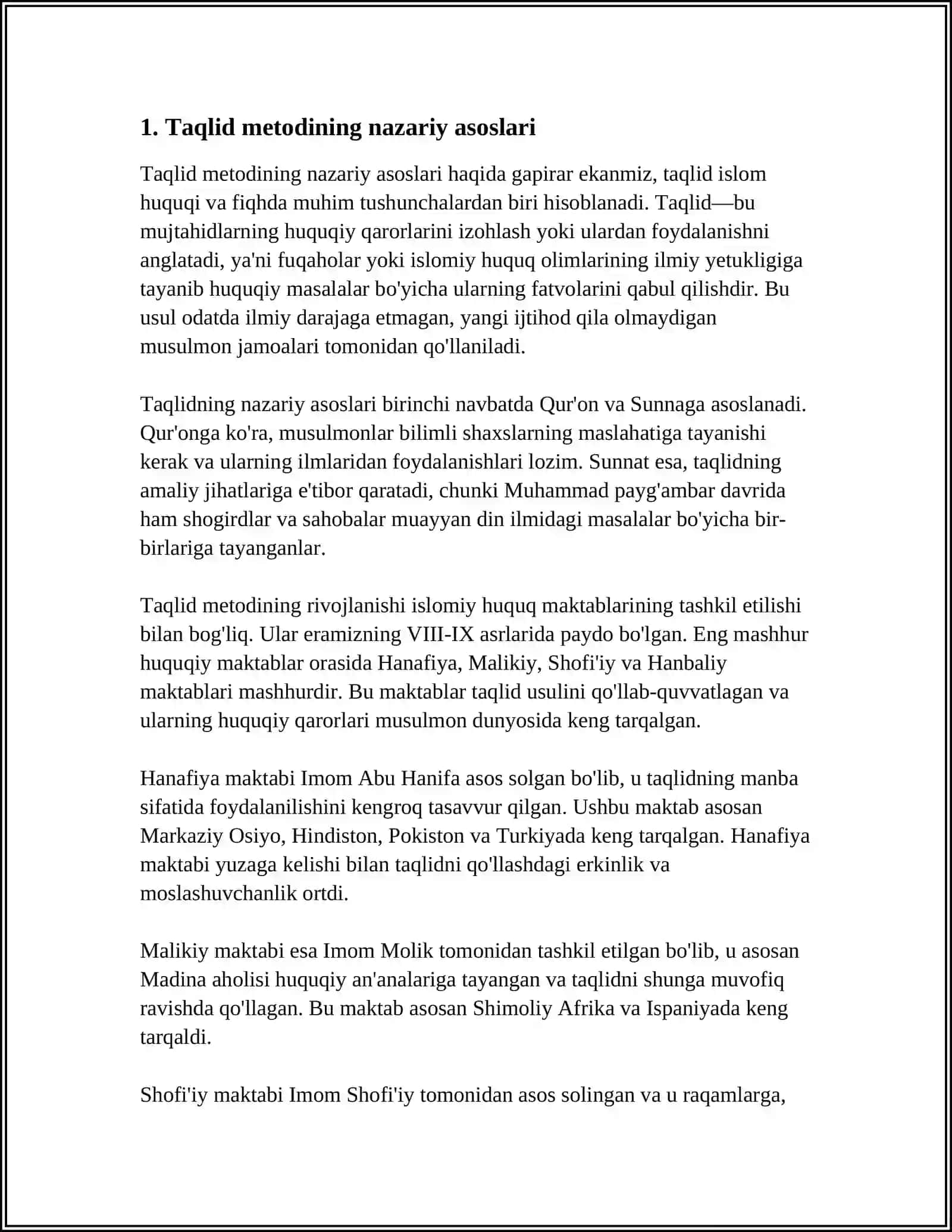NUTQ NUQSONLARINI BARTARAF ETISHDA TAQLID METODIDAN FOYDALANISH 3
