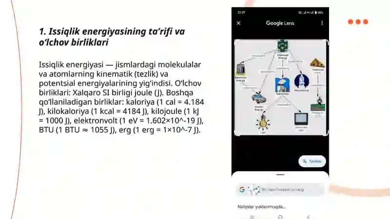 Issiqlik, mexanik, elektr, kimyoviy va yadro energiyasining asosiy xususiyatlari 3