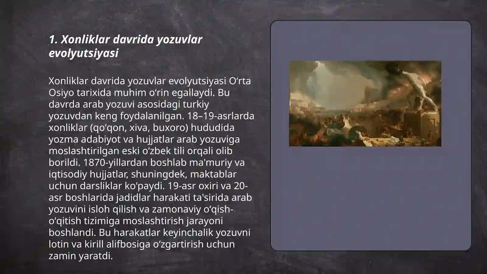 Xonliklar davri yozuvlar tarixi 3