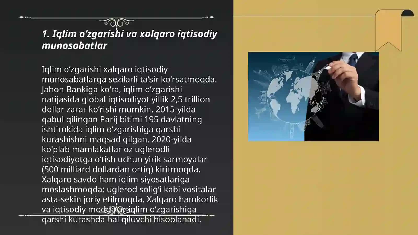 Iqlim oʻzgarishi va xalqaro iqtisodiy munosabatlar 3