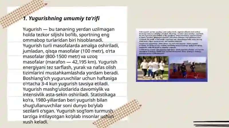Yugurish va uning turlari 3